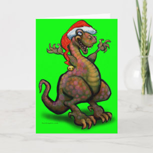 Santazilla Card Feiertagskarte