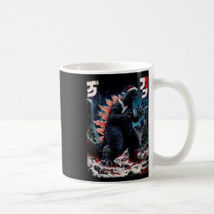 Santazilla Japanisches Monster Kaiju Dinosaurier W Kaffeetasse