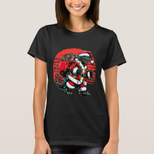 Santazilla Weihnachts-Shirt japanisches Monster Ka T-Shirt