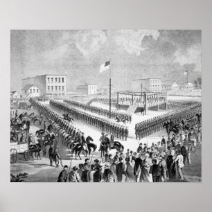 Santee Sioux Urising, Mankato, Minnesota, 186 Poster