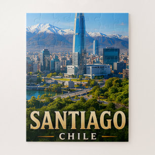 Santiago Andes-Skyline und chilenische Eleganz