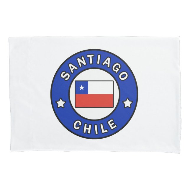 Santiago Chile Kissenbezug (Vorderseite)