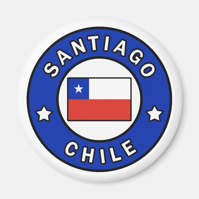 Santiago Chile Magnet (Vorne)