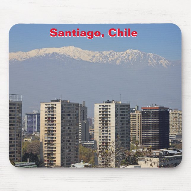 Santiago, Chile Mousepad (Vorne)