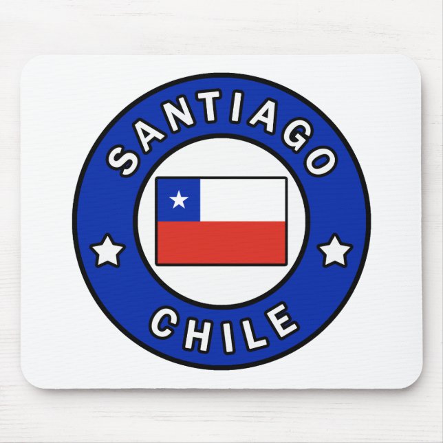 Santiago Chile Mousepad (Vorne)