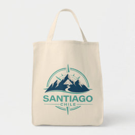 Santiago Chile South America Tragetasche
