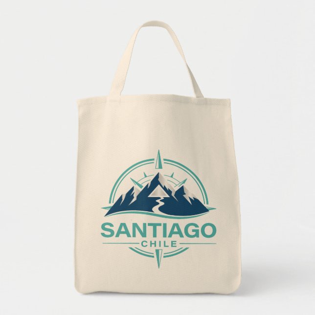 Santiago Chile South America Tragetasche (Vorne)