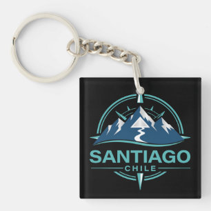 Santiago Chile Südamerika Schlüsselanhänger