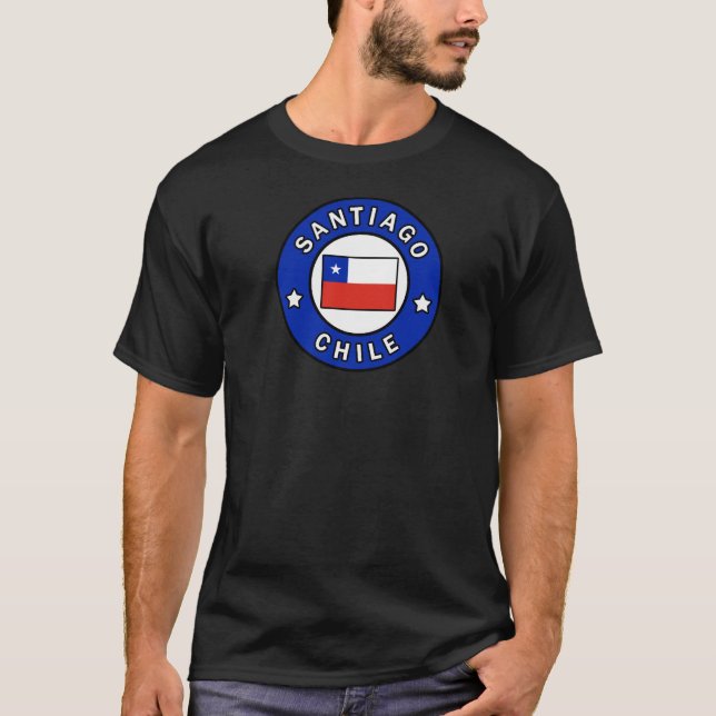 Santiago Chile T-Shirt (Vorderseite)