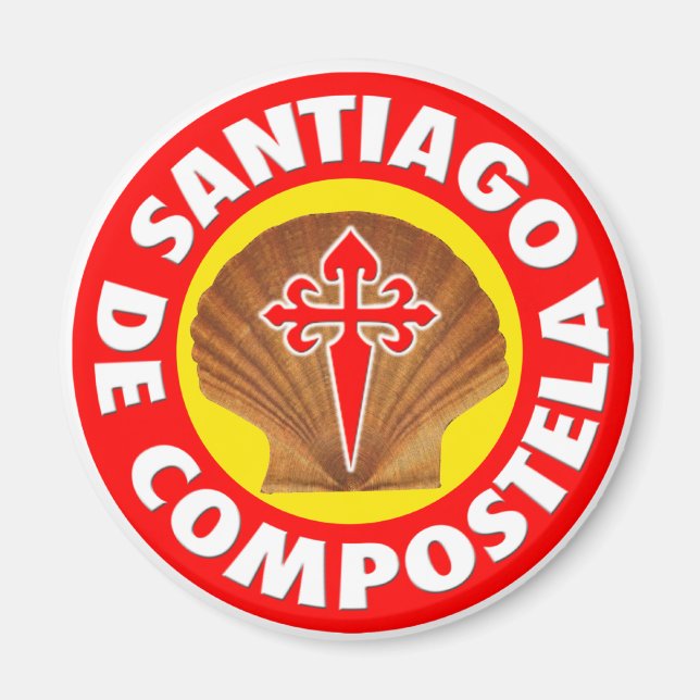 Santiago de Compostela Magnet (Vorne)
