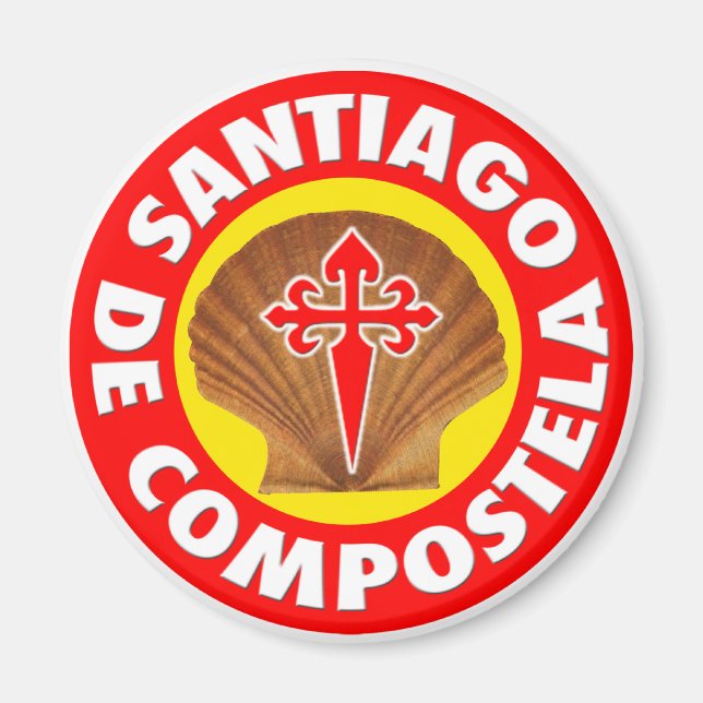 Santiago de Compostela Magnet (Vorne)