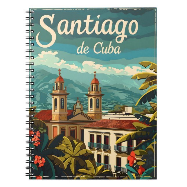 Santiago de Cuba: Rhythmisches Soul der Karibik Notizblock (Vorderseite)