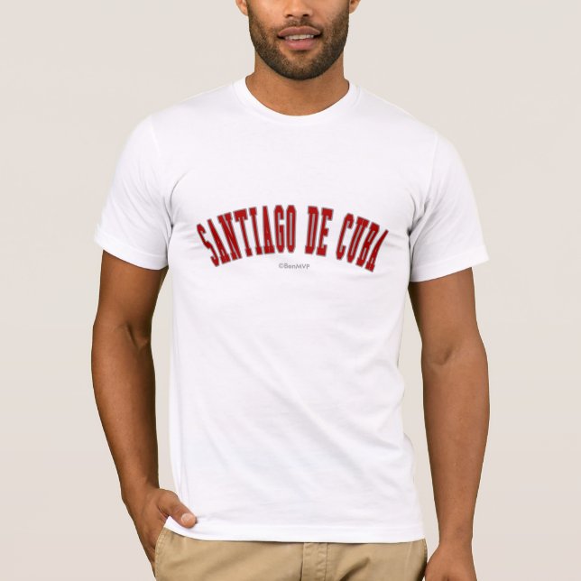 Santiago de Cuba T-Shirt (Vorderseite)