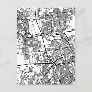Santiago de Querétaro Mexico City Karte