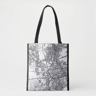 Santiago de Querétaro Mexico City Karte Tasche