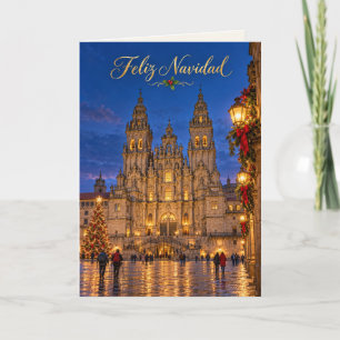 Santiago Kathedrale Frohe Weihnachten