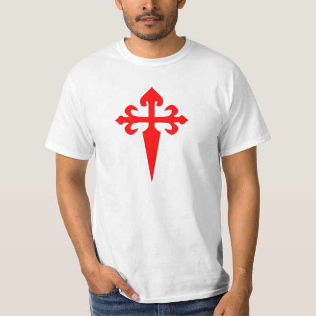 Santiago-Kreuzfahrer-T - Shirt (Vorderseite)