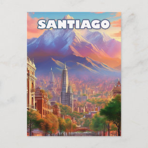Santiago reveals his soul postkarte