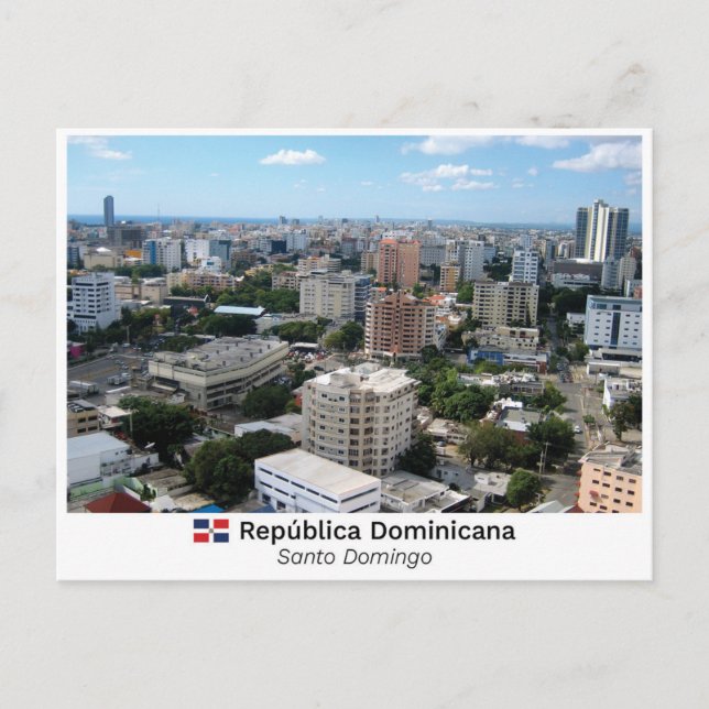 Santo Domingo - Dominikanische Republik Postkarte (Vorderseite)