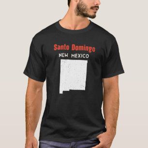 Santo Domingo Pueblo USA Staat Amerika Reisen Neu T-Shirt