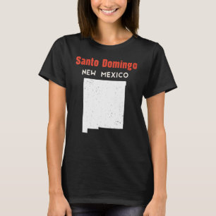 Santo Domingo Pueblo USA Staat Amerika Reisen Neu T-Shirt
