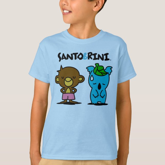 Santo und Rini KinderT-Shirt T-Shirt (Vorderseite)