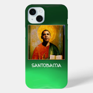 SANTOBAMA Green iPhone 15 Mini Hülle