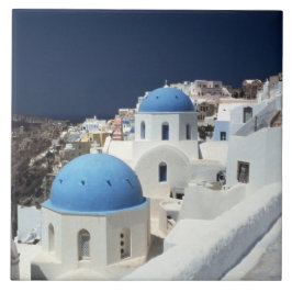 Santoirini Insel Griechenland Keramik Tile Fliese