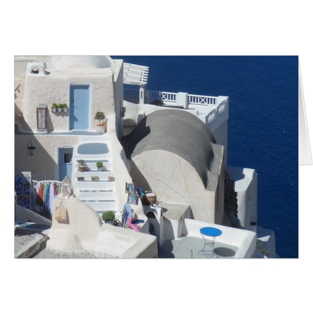 Santorin, Grèce (Devant Horizontal)