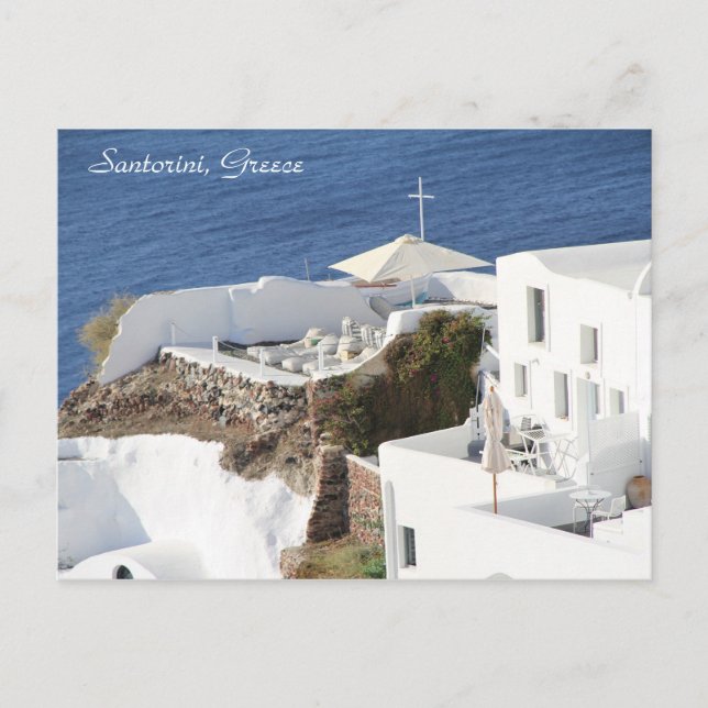 Santorin, Griechenland, Fotografie, Postkarte (Vorderseite)