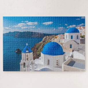 Santorin Griechenland Landschaft Kirche Puzzle