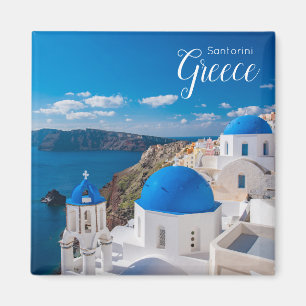Santorin Griechenland Landschaftsmagnet Souvenir G Magnet