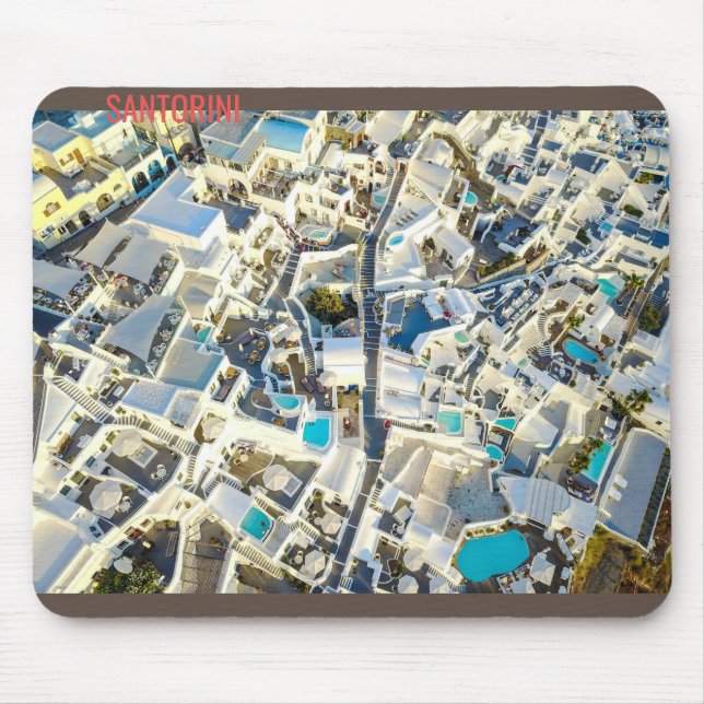 Santorin - Griechenland Mousepad (Vorne)