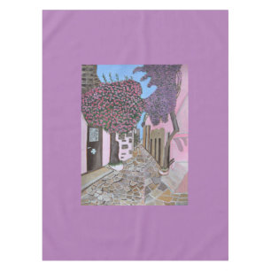 Santorin, Griechenland Tischdecke