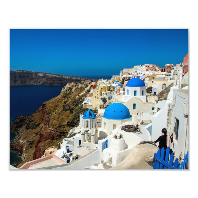 Santorin, Les Îles Grecques - Photo (Devant)