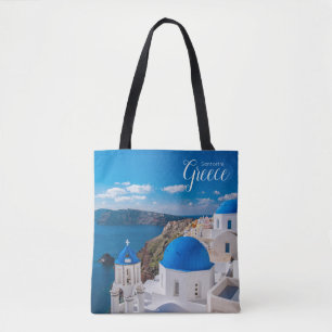Santorin-Tasche Griechenland Themen-Tasche Souveni Tasche