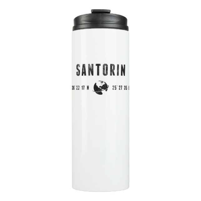 Santorin Thermosbecher (Vorderseite)