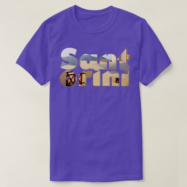 Santorini 1 T-Shirt (Design vorne)