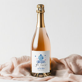 Santorini Blauer Brautparty Bougainvillea