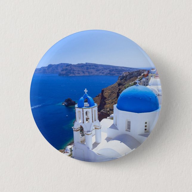 Santorini Button (Vorderseite)