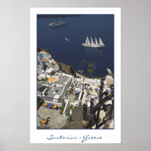 Santorini Caldiera View (Filmfotografie)