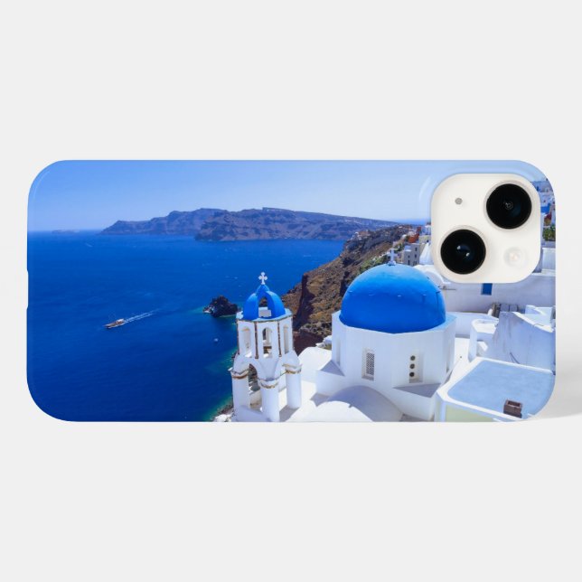 Santorini Case-Mate iPhone 14 Hülle (Rückseite (Horizontal))