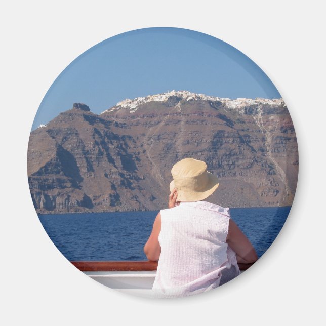 Santorini - Fridge Magnet (Vorne)
