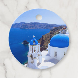 Santorini Geschenkanhänger