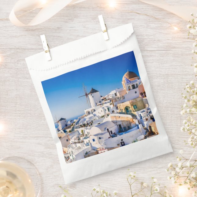 Santorini Geschenktütchen (Ausgeschnitten)