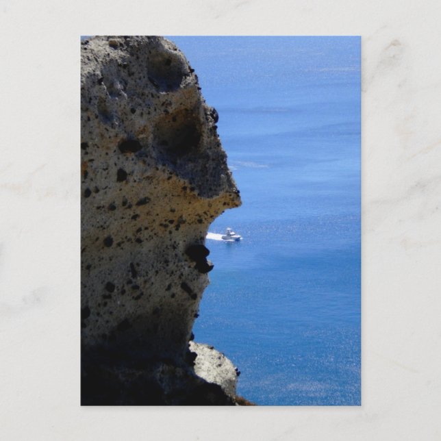 Santorini Greece Postkarte (Vorderseite)