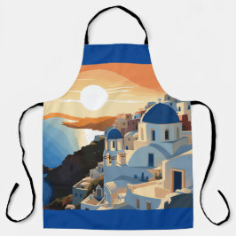 SANTORINI GRIECHENLAND #1 SCHÜRZE