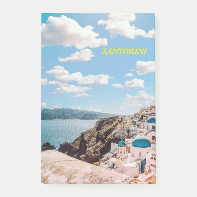 Santorini, Griechenland Beach House Post-it Klebezettel (Vorderseite)