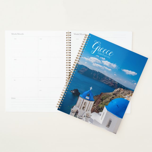 Santorini Griechenland Day Weanner Planer (Anzeige)