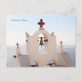 Santorini, Griechenland, Dorf Oia, Fotografie Postkarte